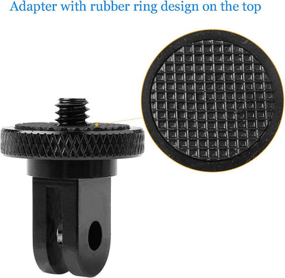 2Pcs 1/4-20 Screw Conversion Adapter for GoPro Hero10, Insta360 X5 X4 X3, X2, Go 2, DJI OSMO Action