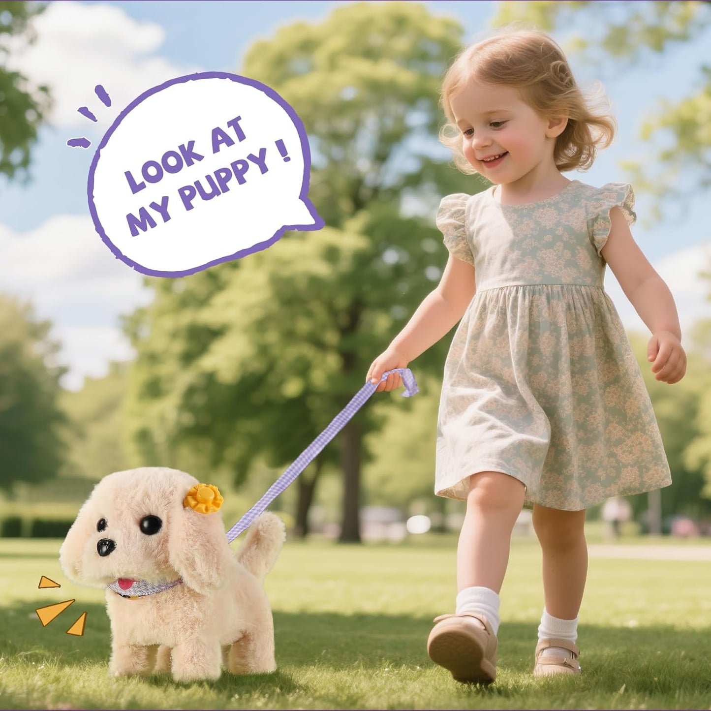 16 Pcs Robot Dog Toys for Girls Toys for 3 4 5 6 7 8 Year Old Girls Kids Boys Realistic Robot Puppy Toddlers Girl Toy
