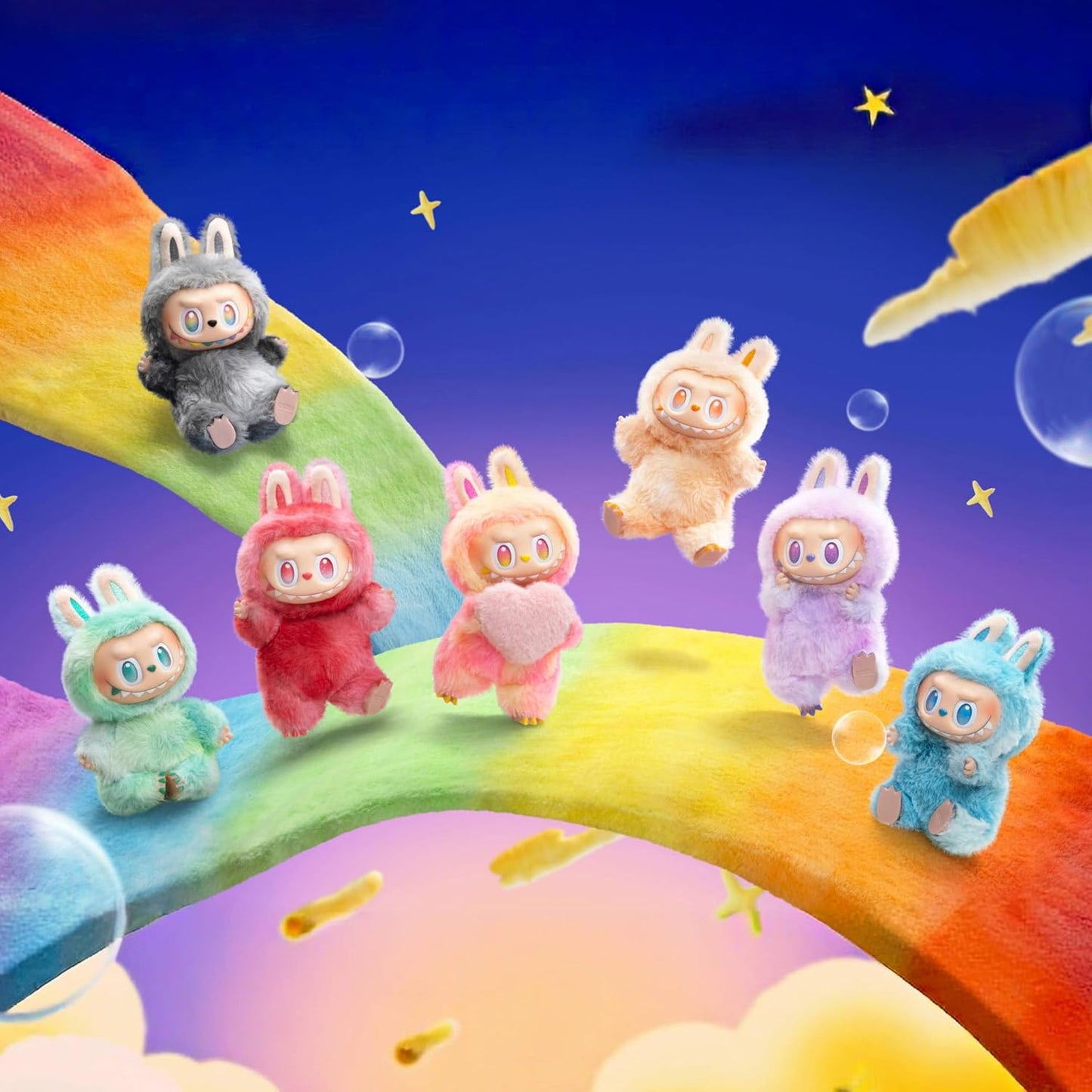 The Monsters Big into Energy Series Vinyl Plush Pendant Blind Box Blind Box Figures, Random Design Action Figures