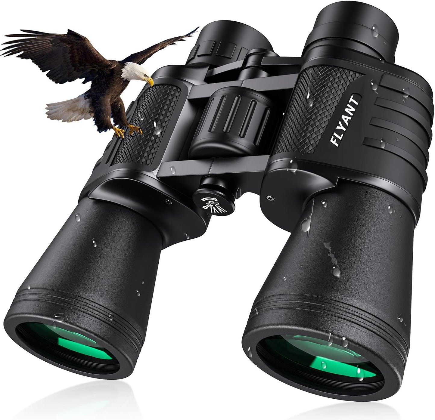 20x50 High Powered Binoculars for Adults, Waterproof Compact Binoculars with Low Light Vision for Bird Watching Hunting Camping