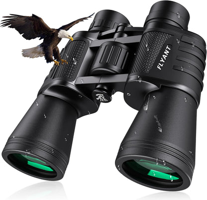 20x50 High Powered Binoculars for Adults, Waterproof Compact Binoculars with Low Light Vision for Bird Watching Hunting Camping