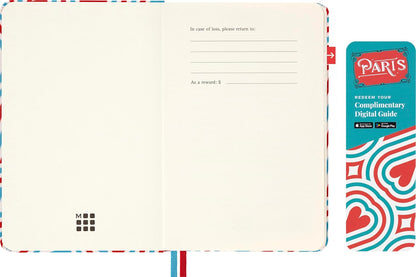 Paris City Travel Guide Notebook Pocket (3.5" x 5.5"), 112 pages