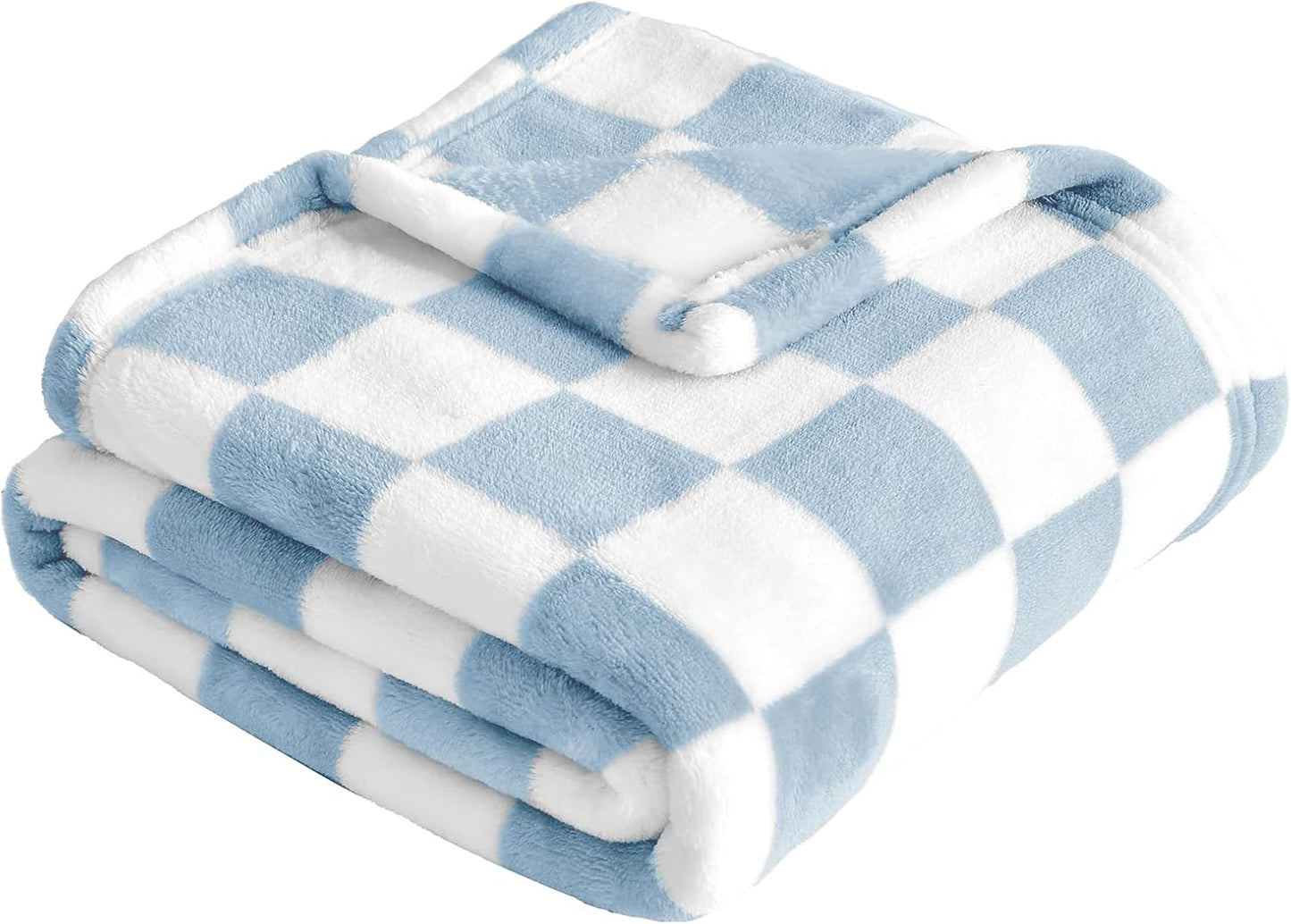 Checkered Baby Blanket Fleece Baby Blankets for Boys Ultra Soft Cozy Fluffy Infant Toddler Newborn Receiving Blankets
