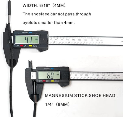Survival Shoelaces with Magnesium Fire Starter Emergency Fire Making Laces for Hiking