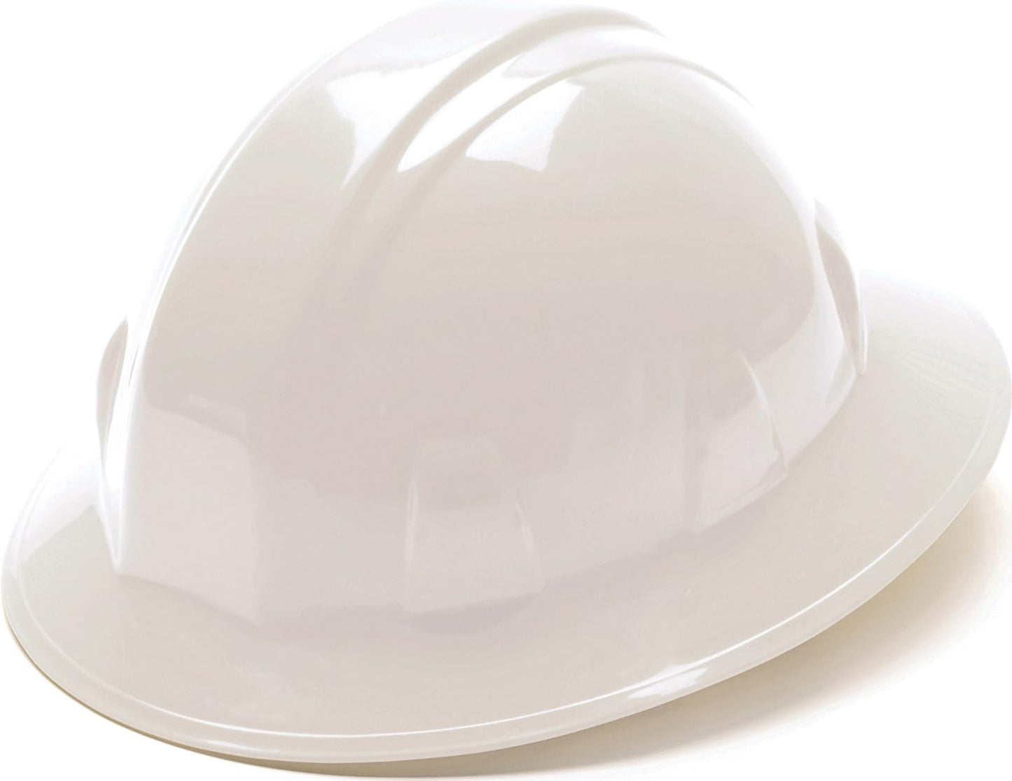 Safety SL Series Full Brim Hard Hat 4 Point Ratchet Suspension lightweight shell constructed