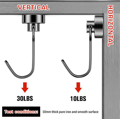 Magnet Hook Cruise Ship Essentials Strong Refrigerator Hook for Hanging Heavy Duty Magnetic Hooks