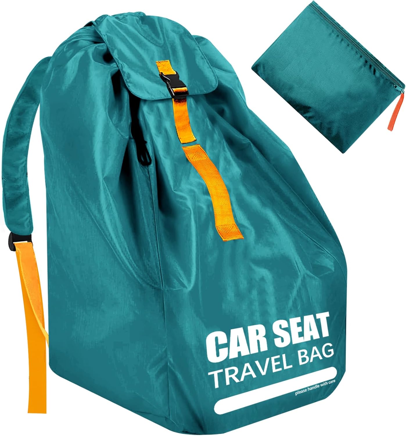Large Car Seat Bags for Air Travel with Padded Straps, Gate Check Storage Bag/Backpack for Car Seat