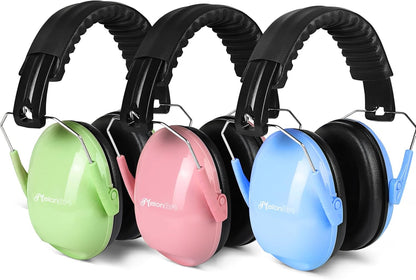 Noise Cancelling Headphones for Kid Adult 3PCS Kids Ear Hearing Protection 27dB Noise Reduction Earmuffs