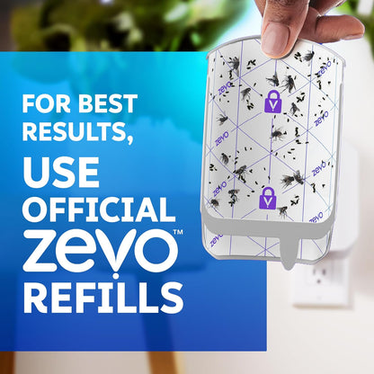 Flying Insect Trap Official Refill Cartridges Fits Both Zevo Trap & MAX Indoor Fly Trap  Authentic Trap+Lock Technology