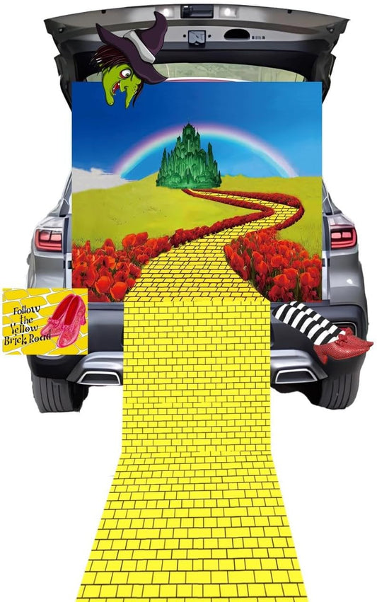 Decorations Kit for SUV Trunk or Treat for Church Halloween Decorations Outdoor Witch Decorations