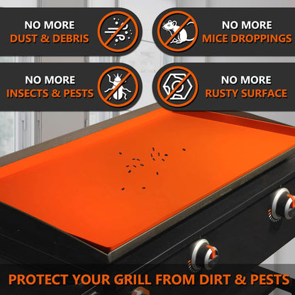 36" Silicone Griddle Mat for Blackstone 36 Inch Grill Heavy Duty Food Grade Silicone Griddle Cover