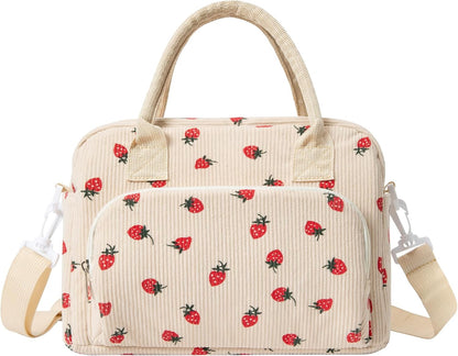 Insulated Lunch Bag for Women Men Large Reusable Lunch Box Adult Leakproof Portable