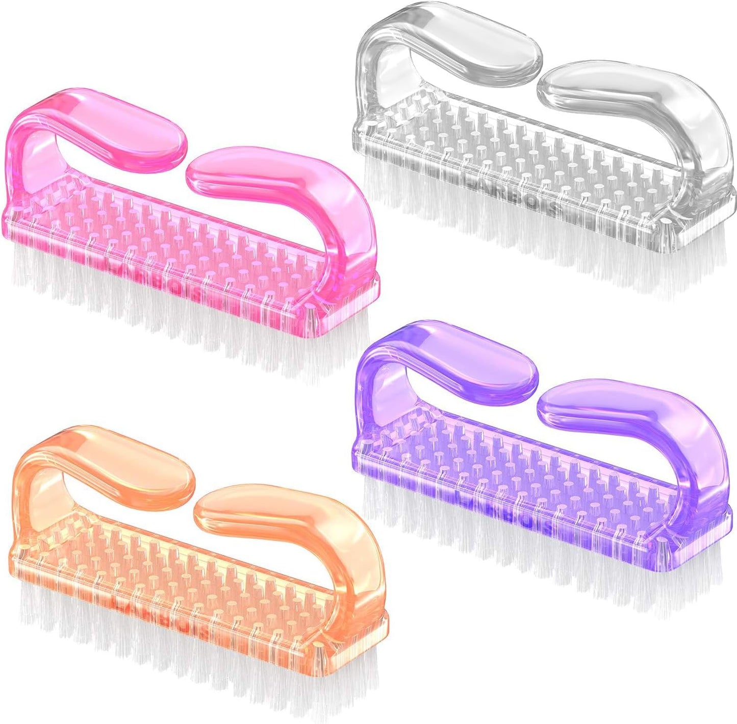 Nail Brushes Hand Fingernail Brush Cleaner Scrubbing Kit Pedicure for Toes and Nails