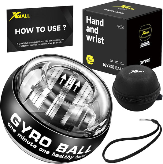 Torque Ball Hand Exerciser Grip Strength Trainer Forearm Strengthener Wrist Power Gyro Ball Hand Strengthening Devices