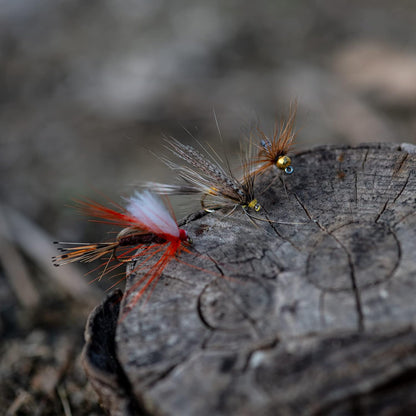 30pcs Fly Fishing Lures Dry Flies Wet Flies Streamers Nymphs Flies Fly Fishing Assortment Kit