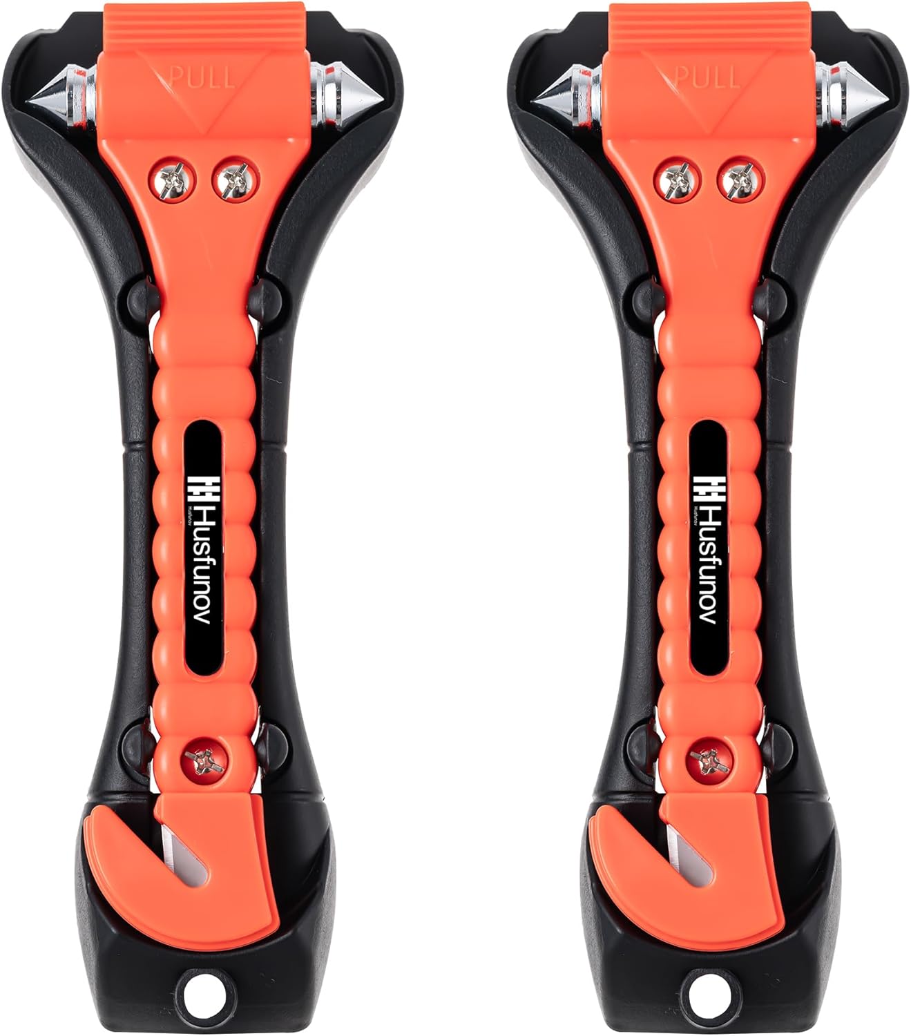 Set of 2 Auto Car Escape Tool Car Window Glass Hammer Breaker and Seat Belt Cutter Escape 2-in-1 Tool, for Family Rescue