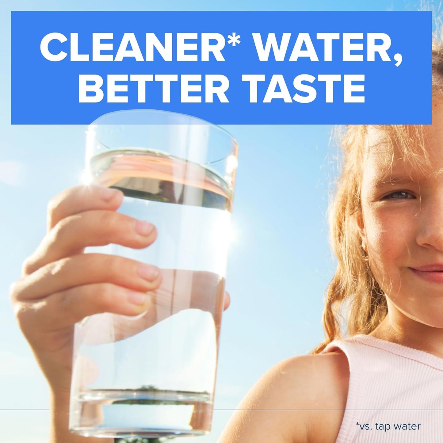 Standard Water Filter for Pitchers and Dispensers BPA-Free Reduces Copper Cadmium and Mercury Impurities, Lasts Two