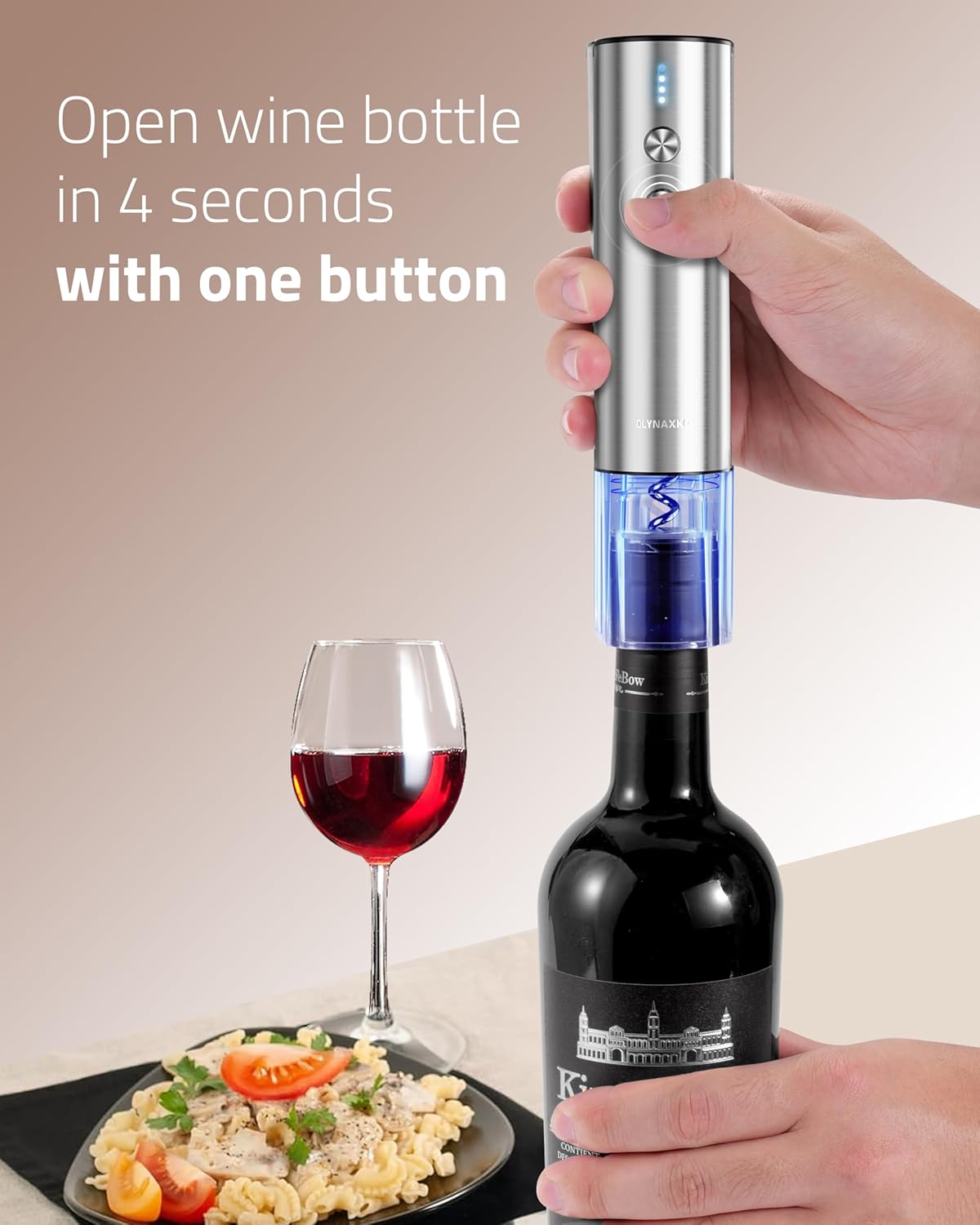 Premium Wine Gifts with Wine Opener Foil Cutter Wine Aerator Vacuum Stopper and Elegant Gift Box