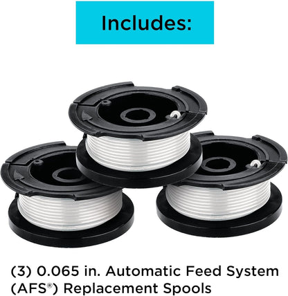 Weed Eater String Trimmer Line 3 Pack 30-Feet of Replacement Spool 0.065-Inch Diameter