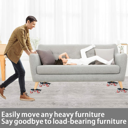Dolly Furniture Movers with 5 Wheels Furniture Sliders Lifters Tool Set for Moving Heavy Duty