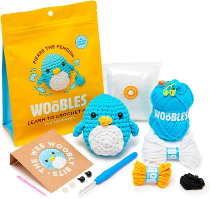 Crochet Kit for Beginners  Easy Arts and Crafts Knitting & Crochet Animals Kit