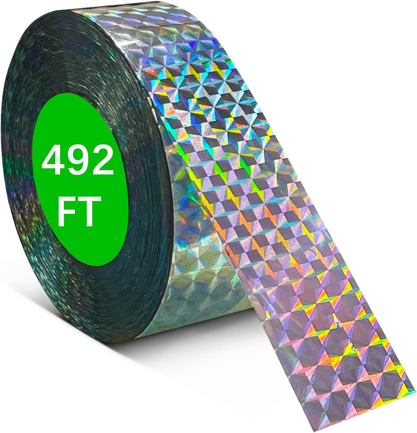 Effective Birds Scare Ribbon Reflective Flash Reflectors to Keep Pigeons Hawks Woodpeckers