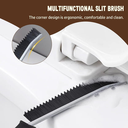 3Pcs Crevice Cleaning Brush Tool Grout Brush Cleaning Supplies Home Essentials Bathroom Multifunctional Gap