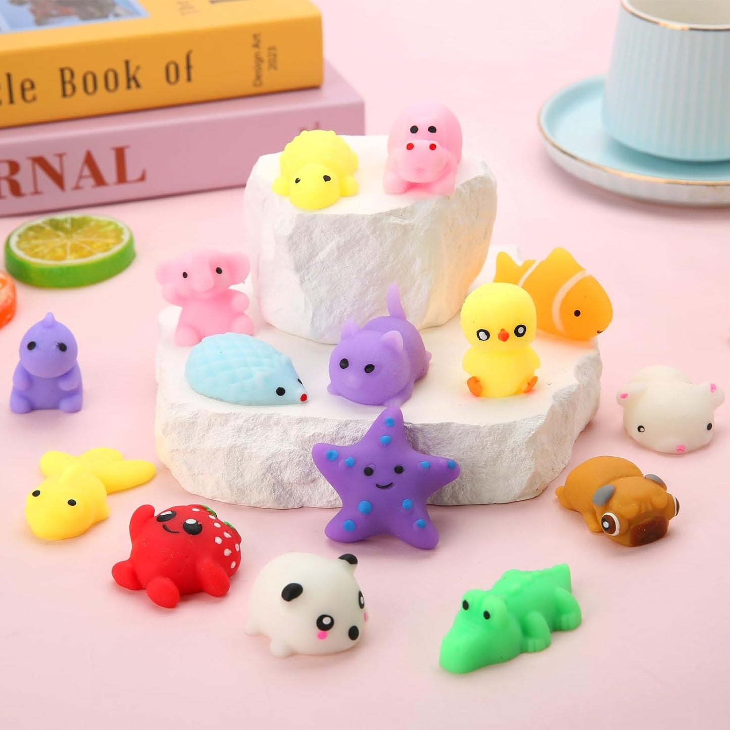 30 Pack Squishies Party Favors for Kids 4-8 8-12 Treasure Box Toys for Classroom Birthday