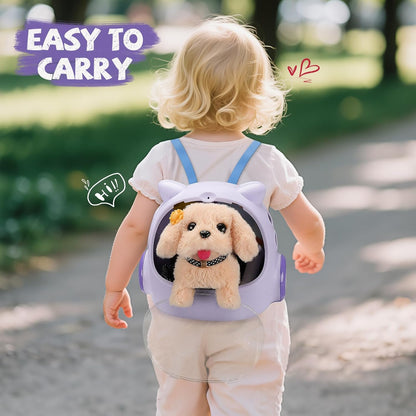 16 Pcs Robot Dog Toys for Girls Toys for 3 4 5 6 7 8 Year Old Girls Kids Boys Realistic Robot Puppy Toddlers Girl Toy