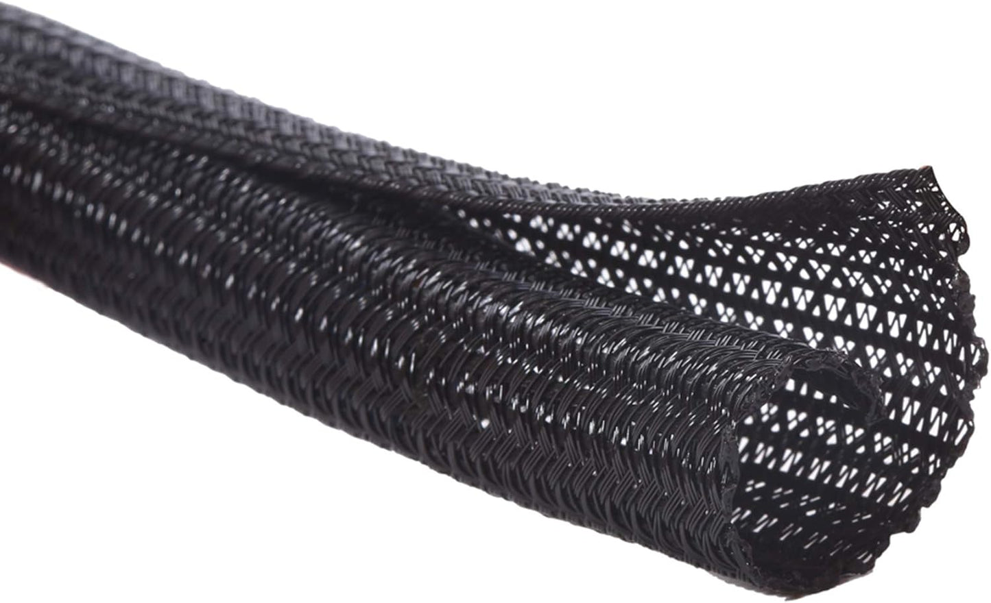 10ft 1/2 inch Cord Protector Wire Loom Tubing Cable Sleeve Split Sleeving For USB Cable