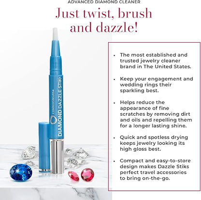 Portable Diamond Cleaner for Rings and Other Jewelry Bring Out The Sparkle in Your Diamonds