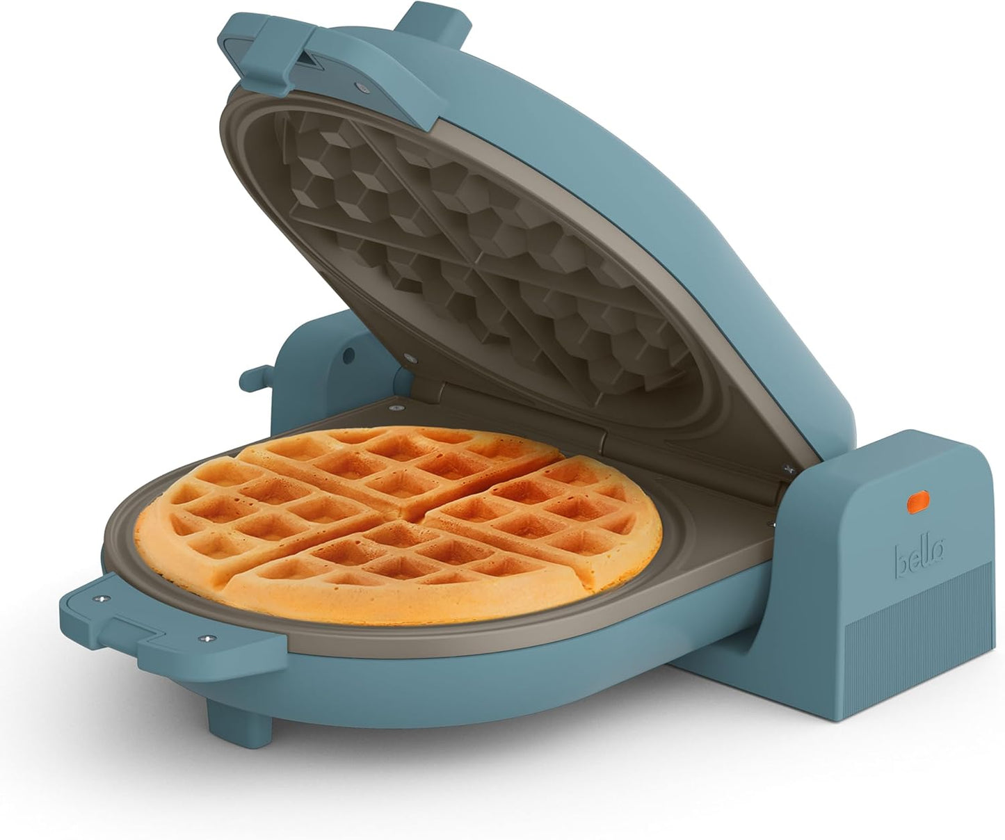 Waffle Maker, EverGood™ Ceramic Nonstick Coating Fits-anywhere™ Kitchenware Power Indicator Light & Touch Handle