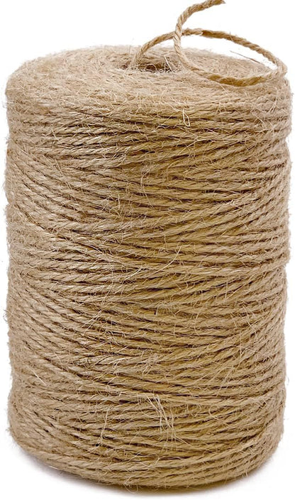 600 Feet Long Twine String for Crafts Gift Wrapping Packing Gardening Crochet Knitting Macrame Decor