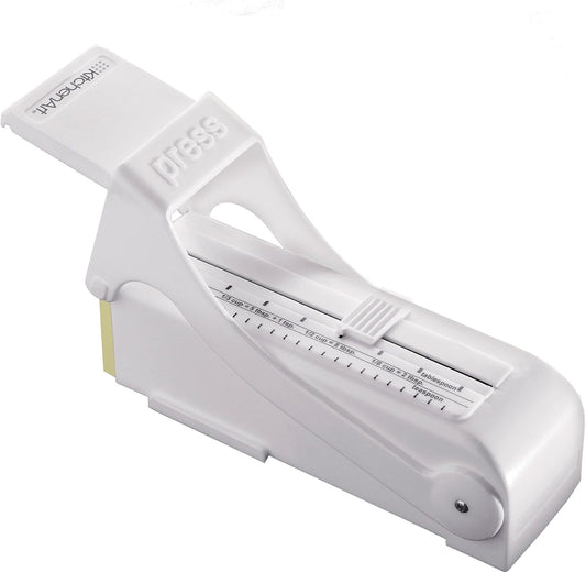 Buttermate Butter Cutter Slicer Measuring Dispenser and Keeper White