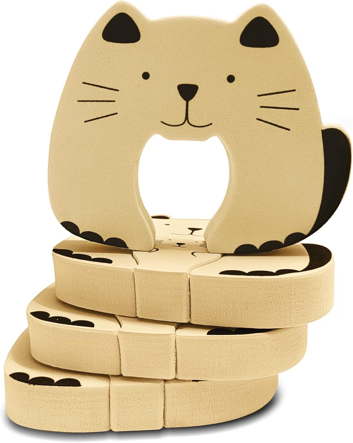 Finger Pinch Guard Slamming Door Prevent Finger Pinch lnjuries Protect Child Fingers with Soft Foam Guard