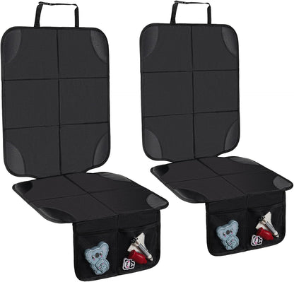 2Pack Car Seat Cushion with Thickest Padding and Non-Slip Backing Waterproof 600D Fabric Car Seat Covers