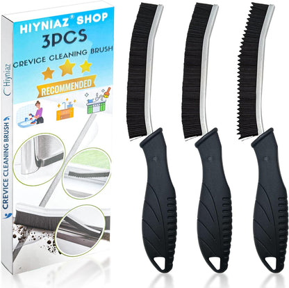 3Pcs Crevice Cleaning Brush Tool Grout Brush Cleaning Supplies Home Essentials Bathroom Multifunctional Gap