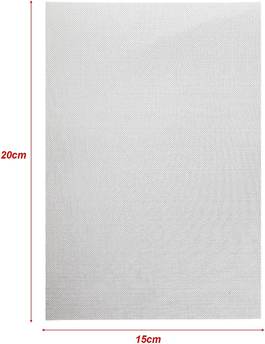 5 Pcs Mesh Plastic Reinforcing Stainless Steel Wire Mesh Screen for Thermoplastic Repairs,5.9 x 7.9inch