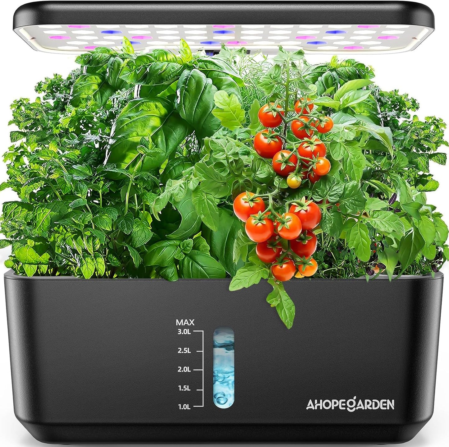 10 Pods Plant Germination Kit Herb Vegetable Growth Lamp Countertop with LED Grow Light