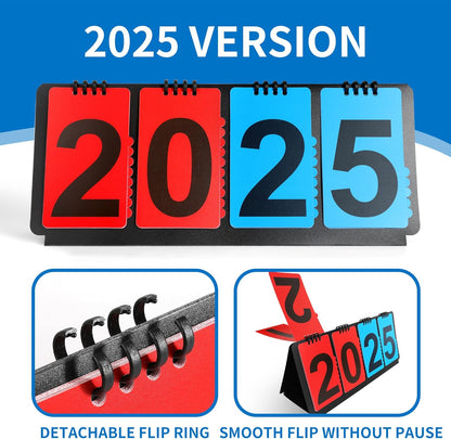 Scoreboard Score Flipper for Basketball/Baseball/Volleyball/Soccer/Softball Portable Manual Flip Score Keeper
