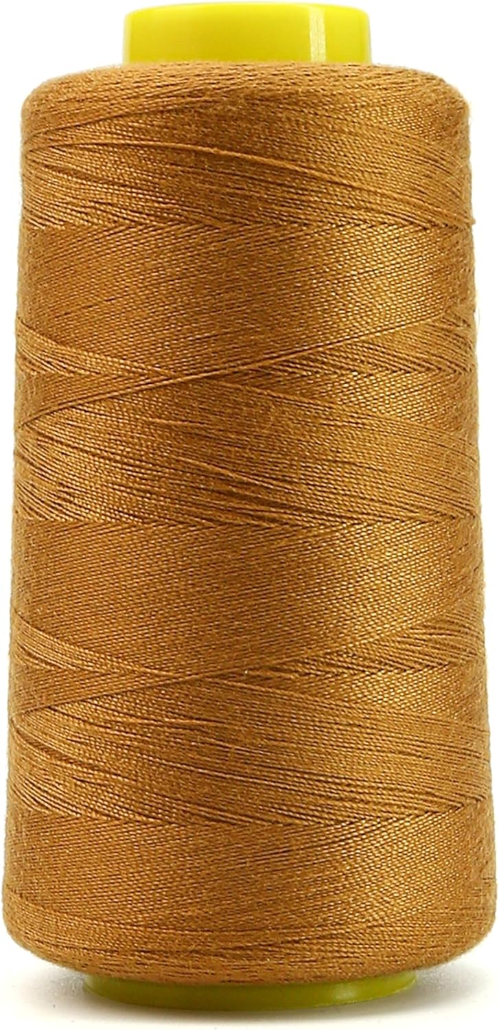 Denim Thread 20s/2 Heavy Duty Strong Thick Bonded Cone Spools for Blue Jeans Shoes Bag Canvas Leather Nylon