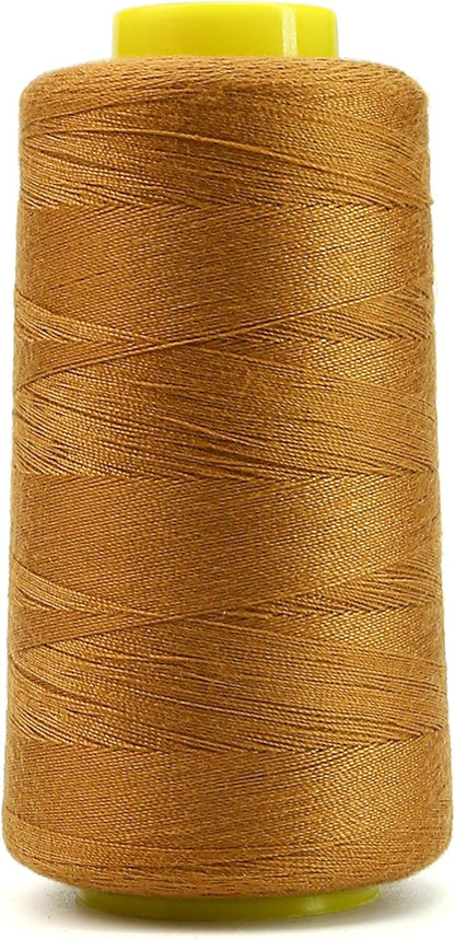 Denim Thread 20s/2 Heavy Duty Strong Thick Bonded Cone Spools for Blue Jeans Shoes Bag Canvas Leather Nylon