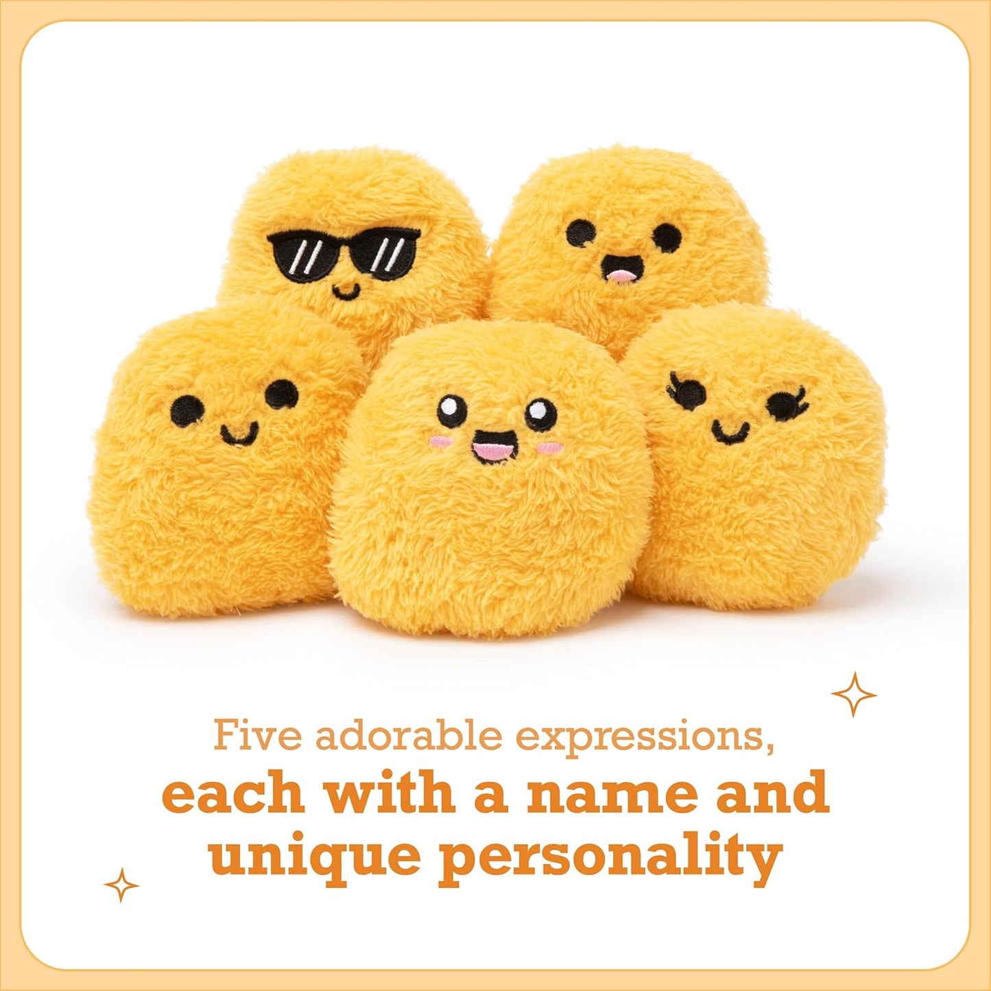 Emotional Support Nuggets by Relatable  Valentines Day Gifts Cute Valentines Plushies Set