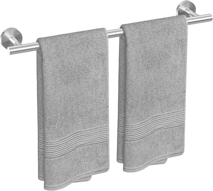 24-Inch Towel Rack for Bathroom Wall Mounted Thicken SUS304 Stainless Steel Towel Rod Modern Home Decor