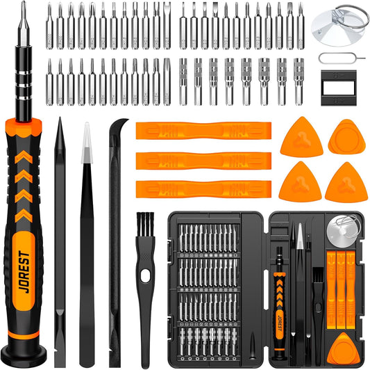 59Pcs Small Precision Screwdriver Set with Torx T5 T6 T8 Mini Repair Tool Kit for Macbook Computer Laptop