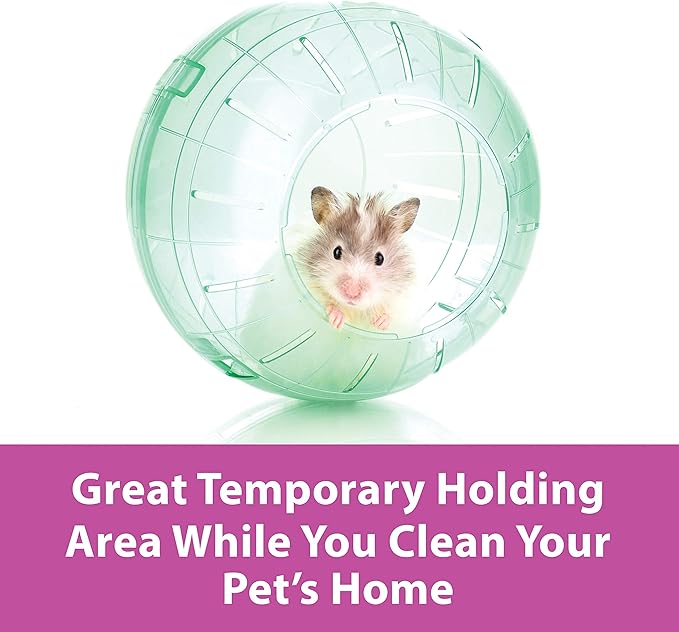 7" Clear Run-About Exercise Ball For Pet Hamsters & Gerbils