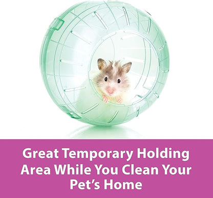 7" Clear Run-About Exercise Ball For Pet Hamsters & Gerbils