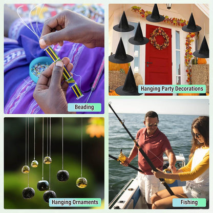 Fishing Wire for Hanging Clear Fishing Line Invisible String Strong Monofilament Line for Hanging