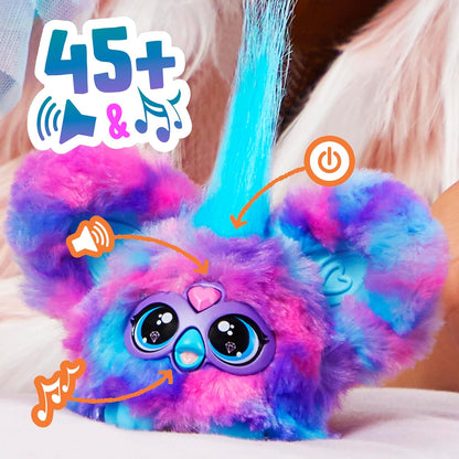 2 Pack Mini Friends Luv Lee & Mello Nee 45+ Sounds Each Music & Furbish Phrases Electronic Plush Toys