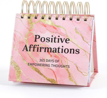Daily Flip Calendar with Inspirational Quotes Motivational Perpetual Calendar Desk Office Home Decor